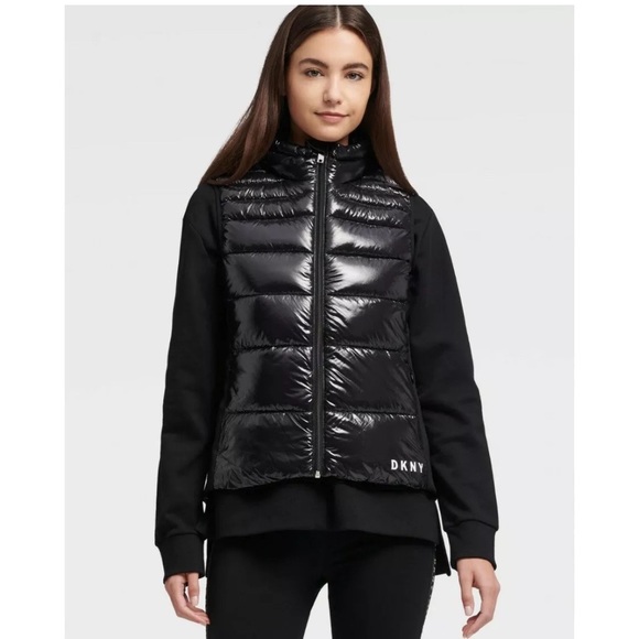dkny shiny jacket